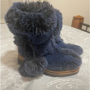 Sam Edelman faux fur/leather boots NWOB size 6.5 soo adorable
